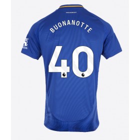 Leicester City Facundo Buonanotte #40 Hemmakläder 2024-25 Kortärmad